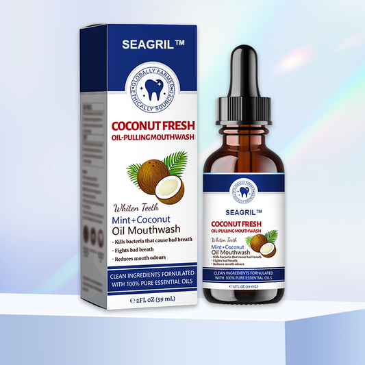 SEAGRIL™ Coconut Fresh Oil-Pulling Mouthwash